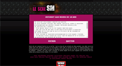 Desktop Screenshot of le-sexe-sm.com